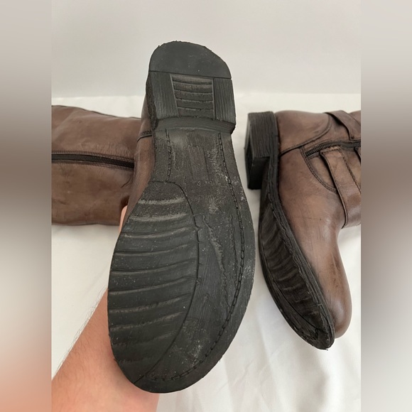 Zigi Soho Brown Leather Boots with buckles - Picture 4 of 10